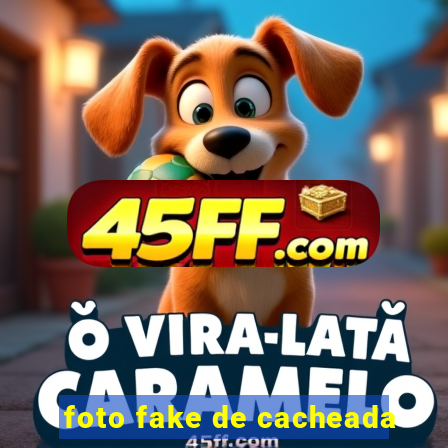 foto fake de cacheada